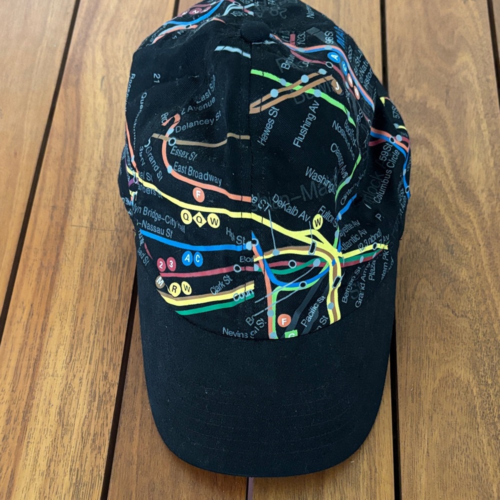 New York Subway Map Cap